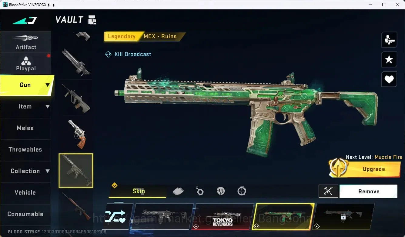Blood Strike Accounts ASIA | 1 ETERNAL: Desert Eagle | 2 TR: MCX, FN2000 image 7