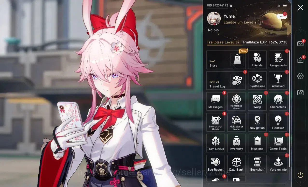 Honkai Star Rail Accounts ASIA|Starter|TL37|5x5*|Evanescia,Bronya,Sparkle, E image 1