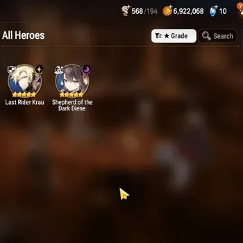 Epic Seven Accounts High-End GLOBAL UnVerif|NewEra| 2 ML(Shepherd Dark Diane,Last Rider Krau)+Politis,Fenne,Cecilia,etc|4,8K