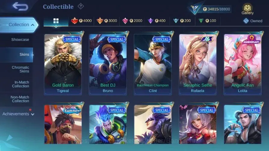 Mobile Legends: Bang Bang Accounts Global|Hero 118|Skin 172|Expert|Collector Natalia| image 11