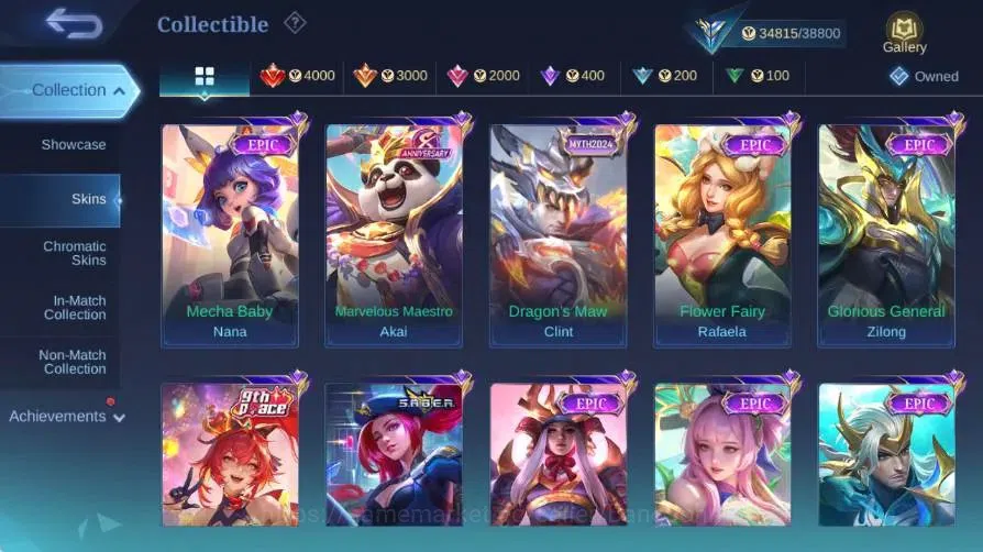Mobile Legends: Bang Bang Accounts Global|Hero 118|Skin 172|Expert|Collector Natalia| image 16