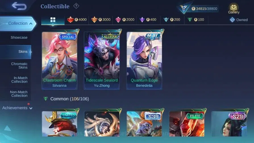 Mobile Legends: Bang Bang Accounts Global|Hero 118|Skin 172|Expert|Collector Natalia| image 5