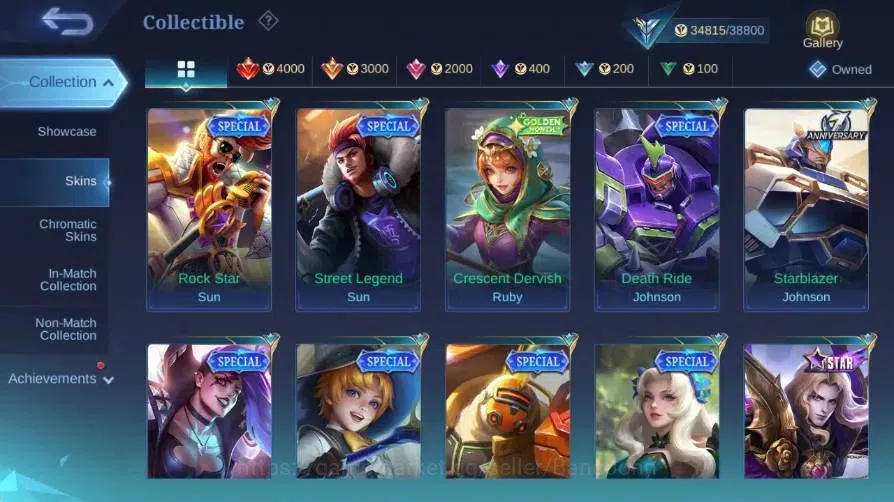 Mobile Legends: Bang Bang Accounts Global|Hero 118|Skin 172|Expert|Collector Natalia| image 9