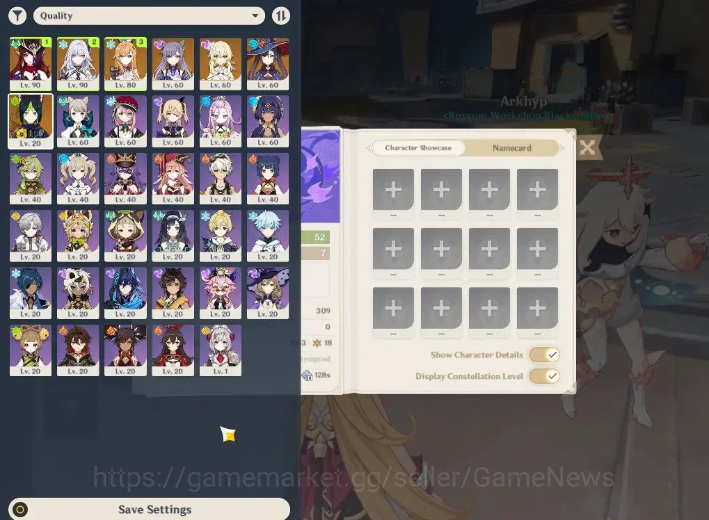 Genshin Impact Accounts ASIA |AR 52|3 Limited+3(*5Wep)|(Skirk, Escoffier)+ image 2