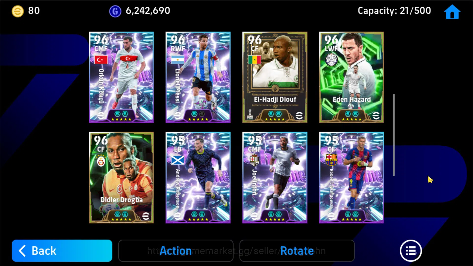 eFootball Accounts Android Pwr 3174 | pedri bigtime, fabinho showtime image 5