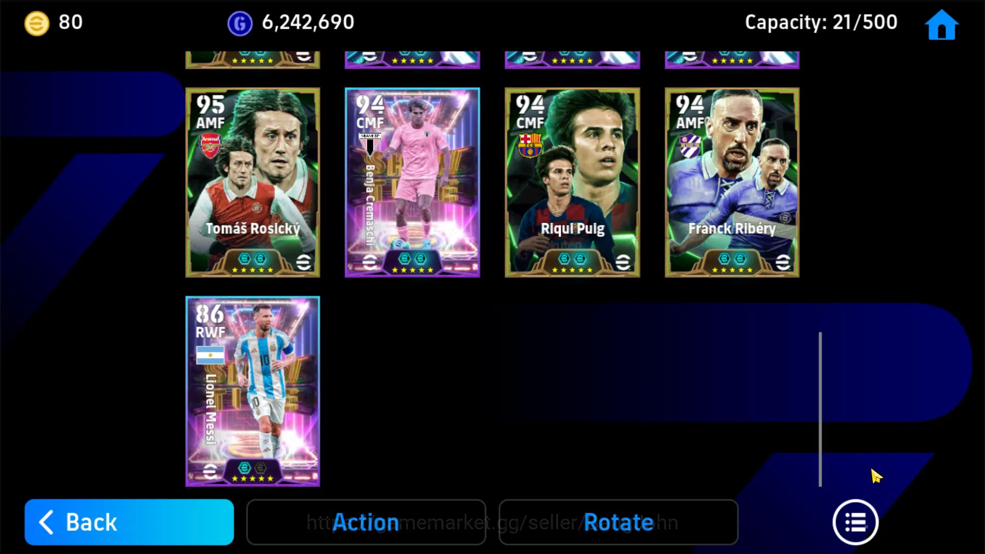 eFootball Accounts Android Pwr 3174 | pedri bigtime, fabinho showtime image 6