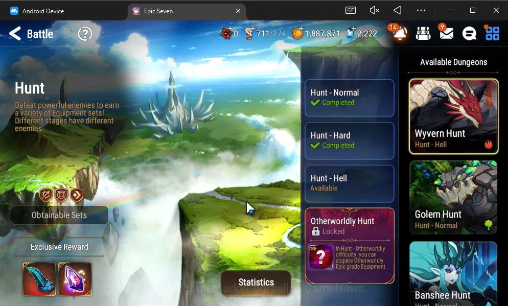 Epic Seven Accounts GLOBAL Unverif|NEW ERA|7 ML(BArunka,LOT Scales,TE image 14