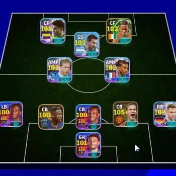 eFootball Accounts Legends & Iconic Players Android|12 Epic Rio Ferdinand,Didier Drogba|Show Time Luis Diaz,Messi,Kevin De