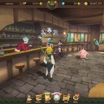 The Seven Deadly Sins: Grand Cross Accounts Endgame GLOBAL|1,2mCC|1LR + 4UR