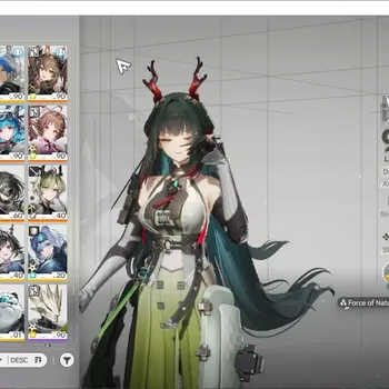 Arknights: Endfield Accounts ASIA|AL60 EL7|4 Limited [Z.Fangyi,Gilbert,TangTang,Laevatin]+5*5 Char|Arsenal 27k|resource