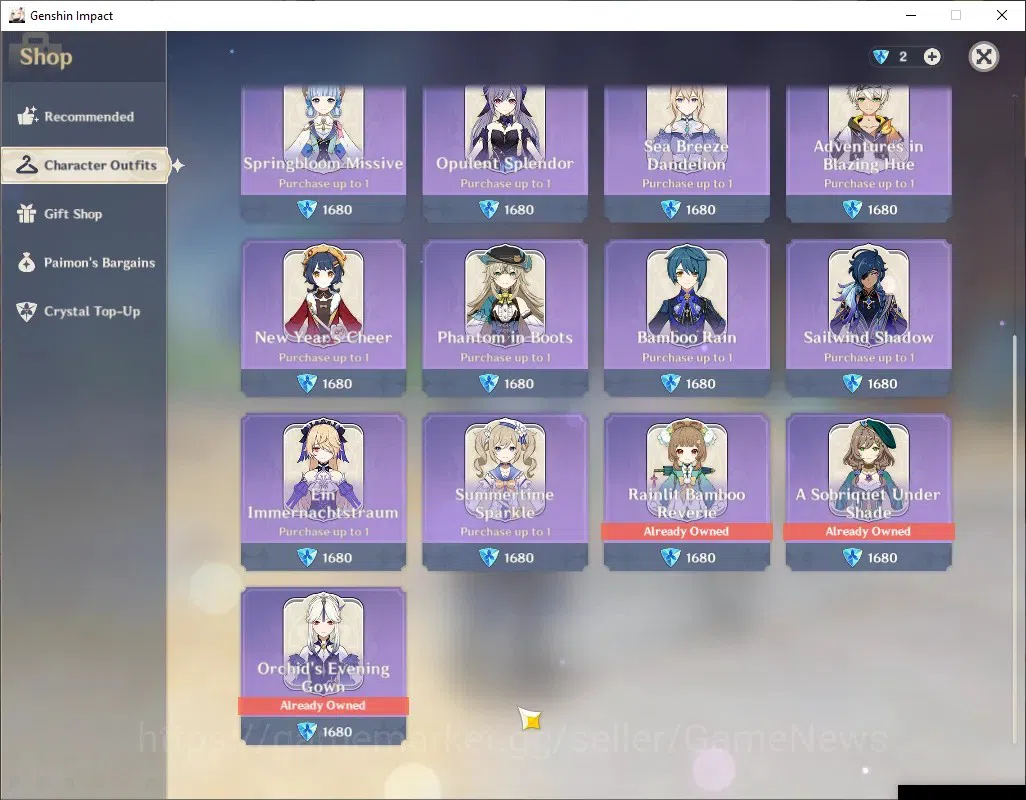 Genshin Impact Accounts ASIA|AR 56|11 Limited + 5 (*5Weapon)|Flins PreamTe image 12