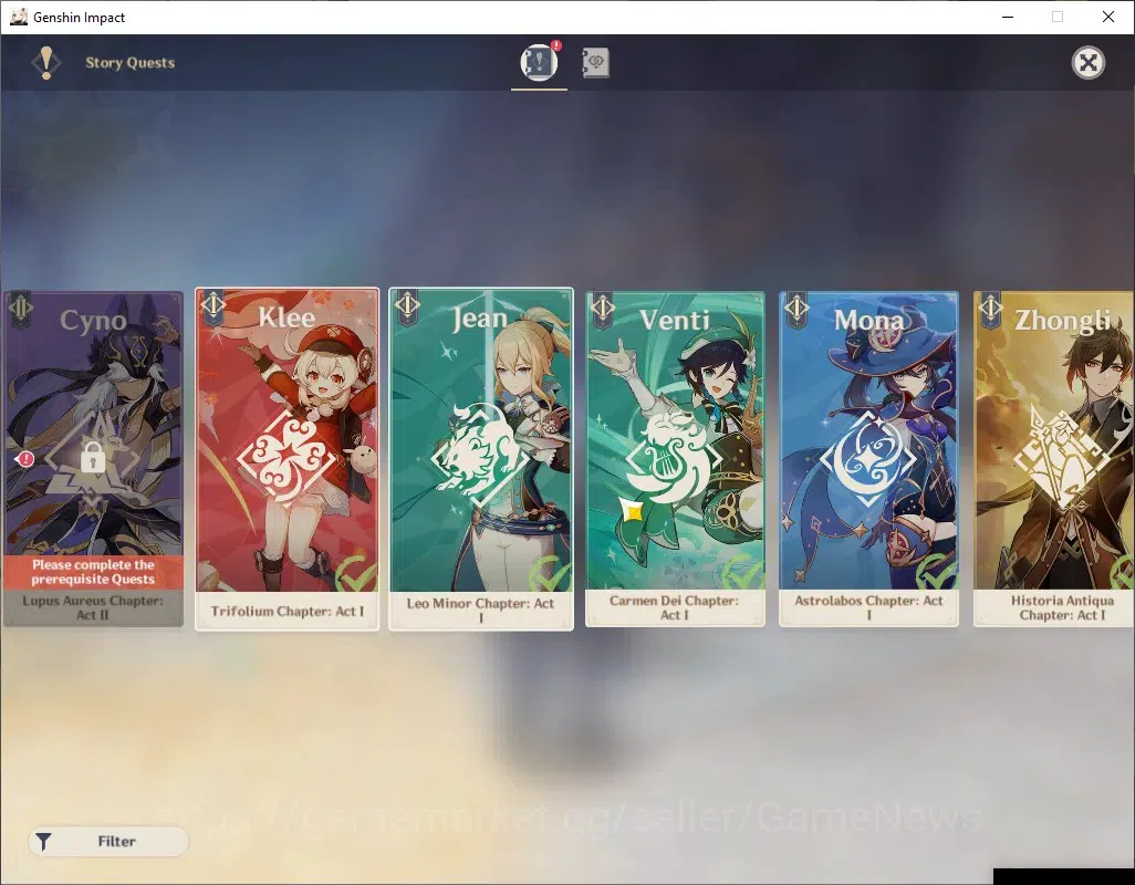 Genshin Impact Accounts ASIA|AR 56|11 Limited + 5 (*5Weapon)|Flins PreamTe image 18