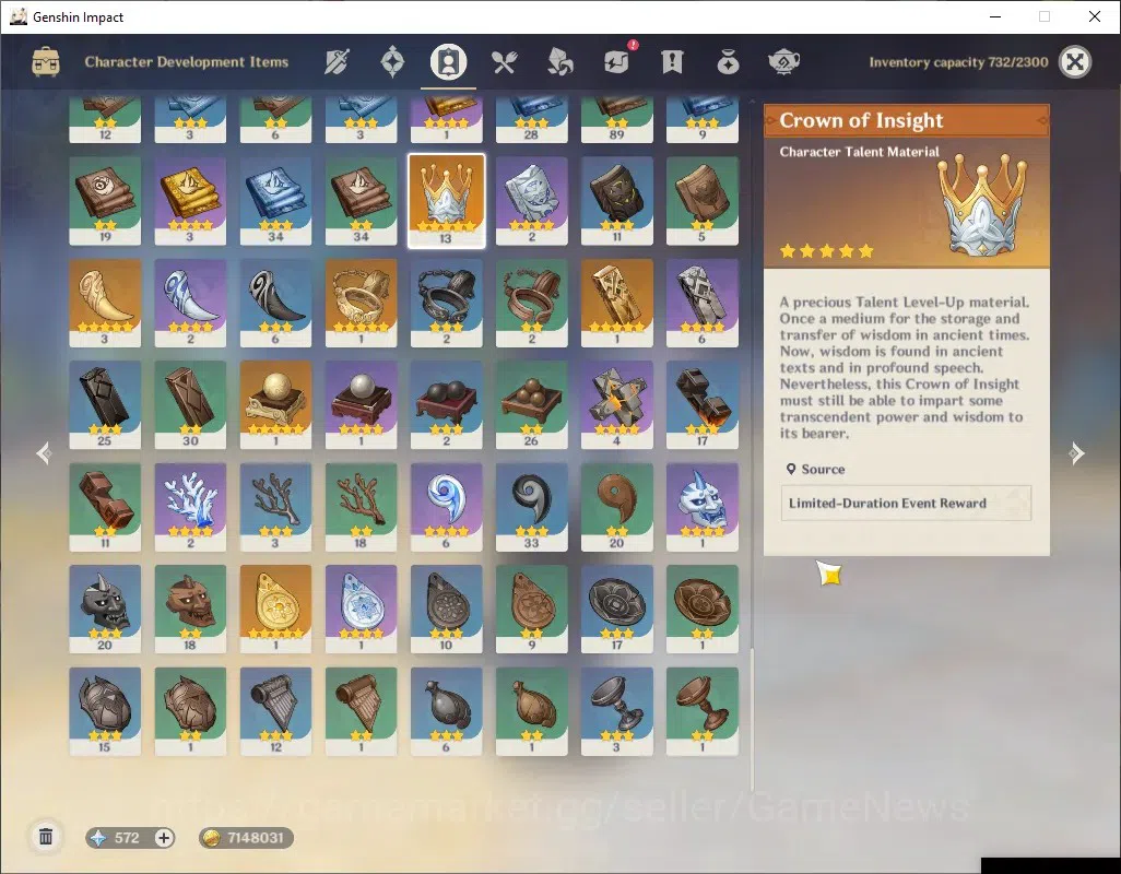 Genshin Impact Accounts ASIA|AR 56|11 Limited + 5 (*5Weapon)|Flins PreamTe image 7