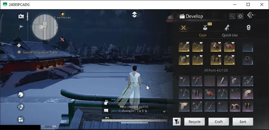 Where Winds Meet Accounts GLOBAL|Lv 94|23K GS|1 HC Unused|Humble Hero Set,Ephemeral Bloom Set,Peaceful Life,Anthem of 11