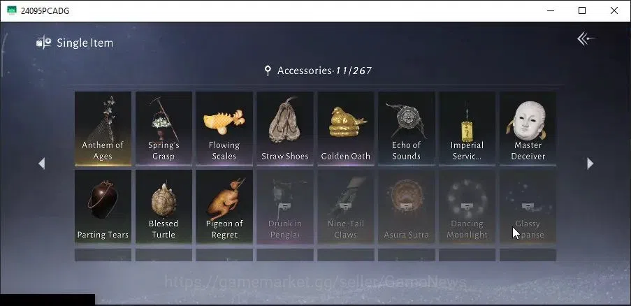 Where Winds Meet Accounts GLOBAL|Lv 94|23K GS|1 HC Unused|Humble Hero Set,Ephemeral Bloom Set,Peaceful Life,Anthem of 20