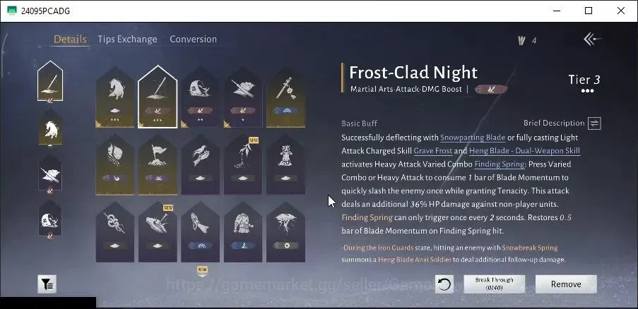 Where Winds Meet Accounts GLOBAL|Lv 94|23K GS|1 HC Unused|Humble Hero Set,Ephemeral Bloom Set,Peaceful Life,Anthem of 8