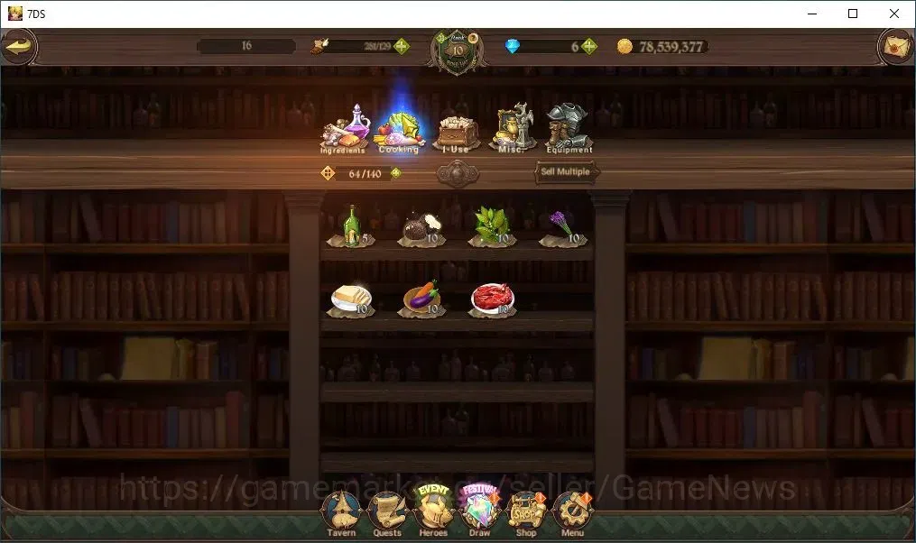 The Seven Deadly Sins: Grand Cross Accounts Asia|329K CC|110 Legendary Seal|5 UR|Nemesis Melio image 11