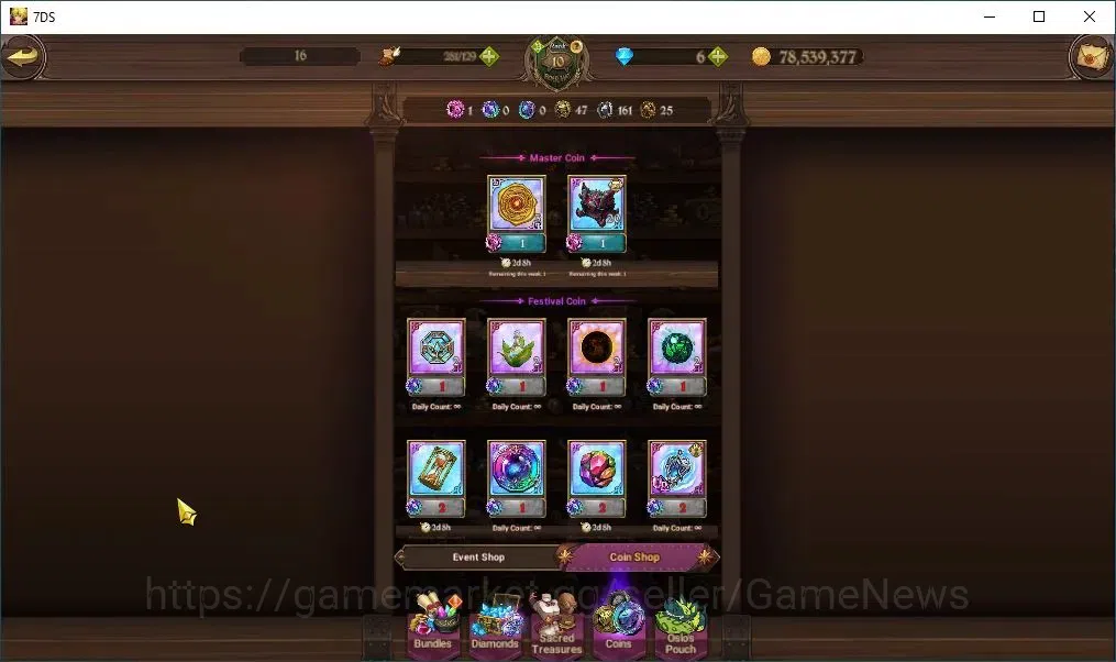 The Seven Deadly Sins: Grand Cross Accounts Asia|329K CC|110 Legendary Seal|5 UR|Nemesis Melio image 9