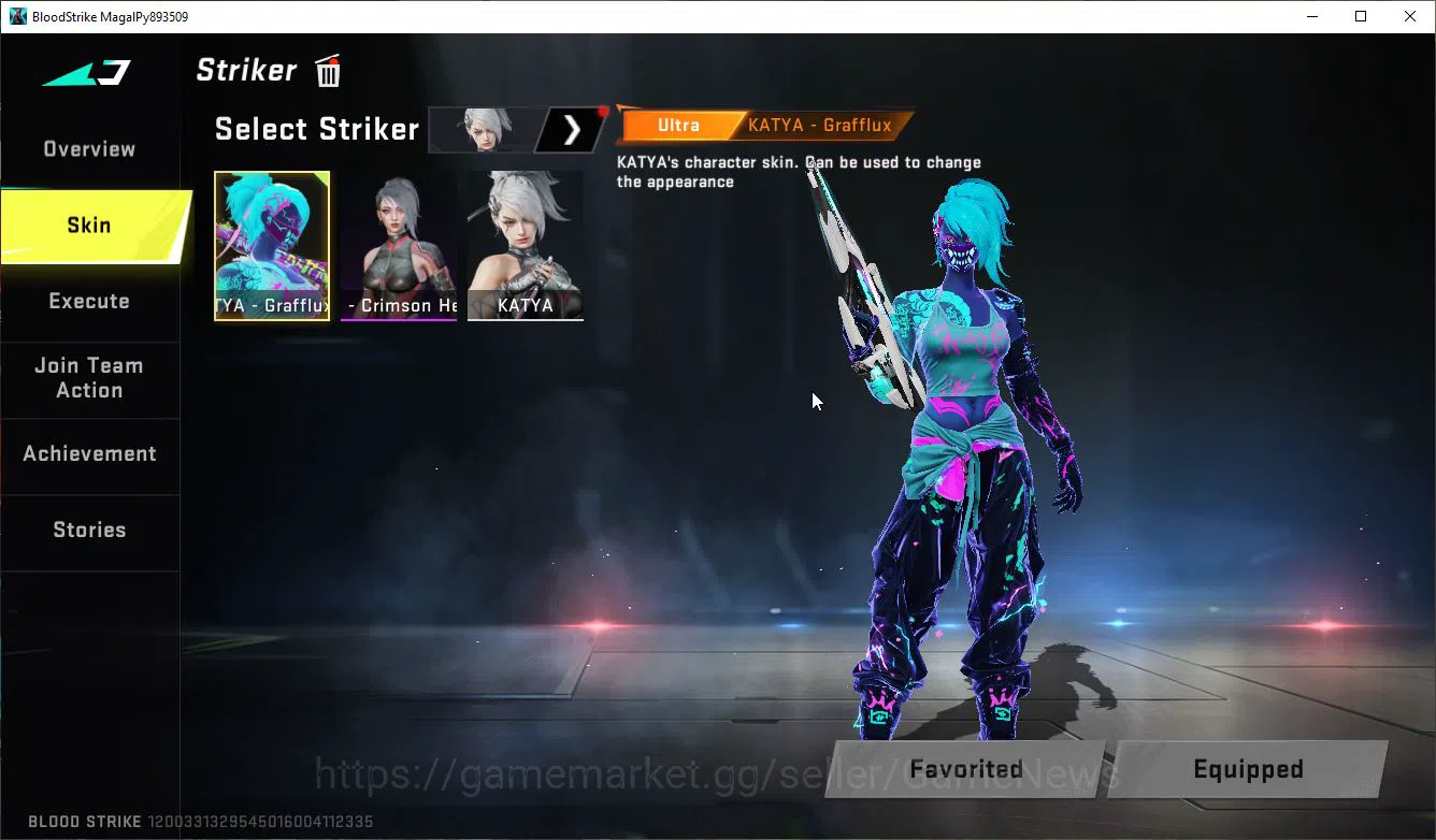Blood Strike Accounts Mid-Tier ASIA|15 ULTRA[M4A1,KAG6-Valtigue,INP9,Gali,AUG,Etc]|Collab BLEACH Byakuya,EVA MCX|LMT 4