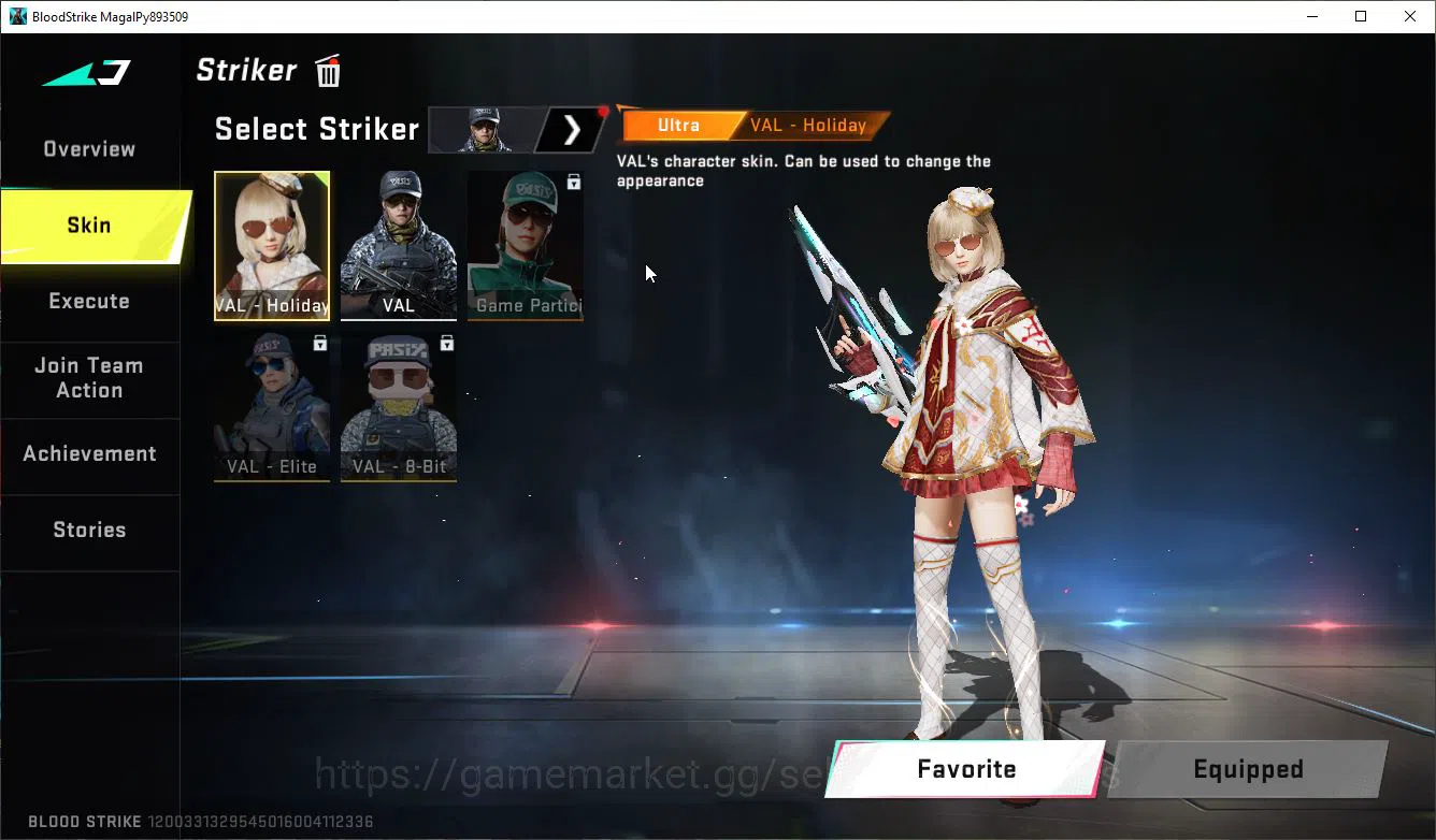 Blood Strike Accounts Mid-Tier ASIA|15 ULTRA[M4A1,KAG6-Valtigue,INP9,Gali,AUG,Etc]|Collab BLEACH Byakuya,EVA MCX|LMT 6