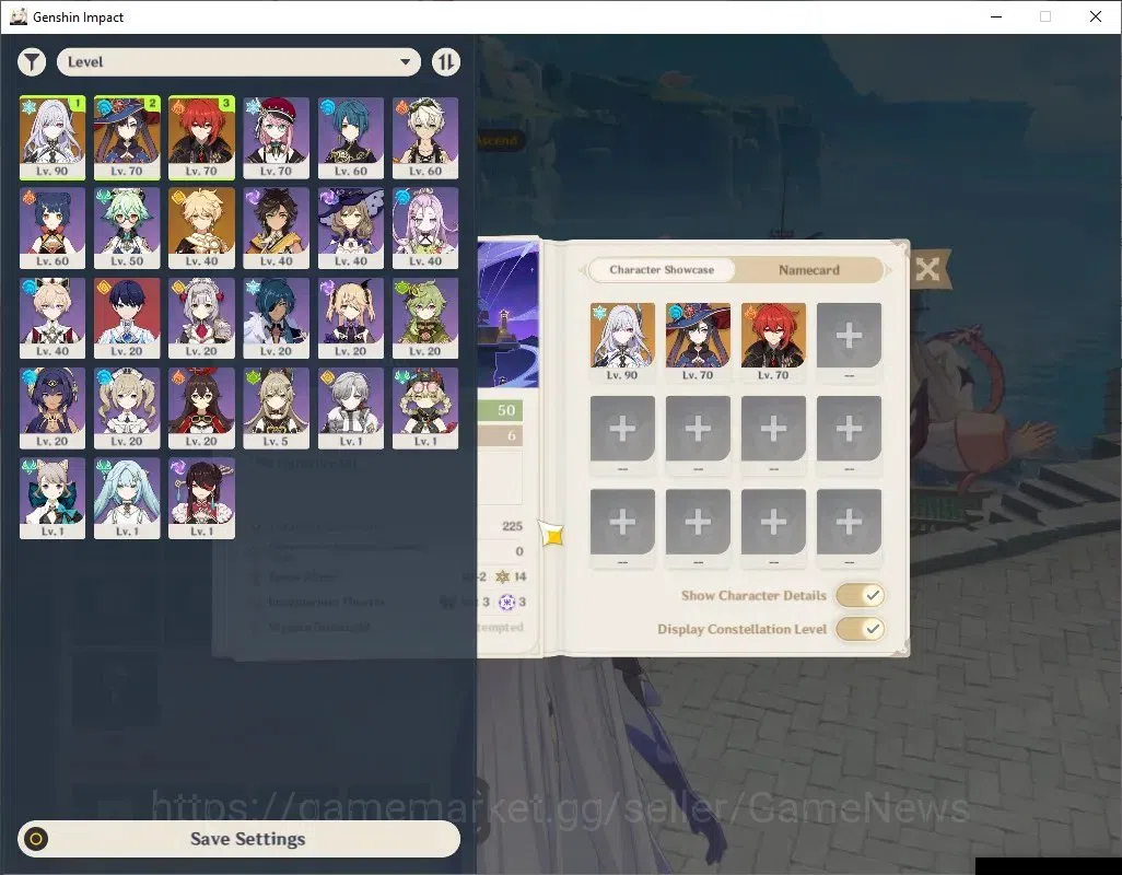 Genshin Impact Accounts ASIA |AR 50 |1 Limited + 2 (*5 Standard) + 1 (*5 W image 2