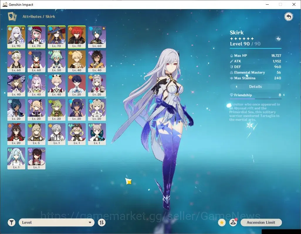 Genshin Impact Accounts ASIA |AR 50 |1 Limited + 2 (*5 Standard) + 1 (*5 W image 3