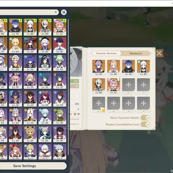 Genshin Impact Accounts Others ASIA|AR 56|6 Limit + 5 (*5 Weap)|Durin,Nicole,Arlecchino,Flins,Ayaka,Varesa|2990 Primo,10