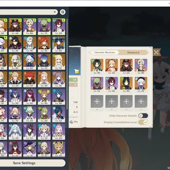 Genshin Impact Accounts Others ASIA|Free HSR|AR 58|2 Prem Team|15 Limited + 6 (*5