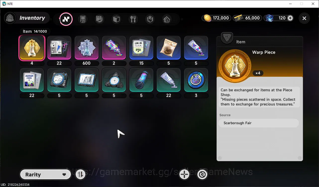 Neverness to Everness Accounts GLOBAL EU|HL 3|1 SSR Limited Nanally + 5 SR [Aurel image 5
