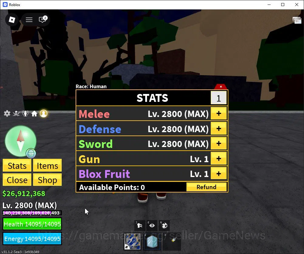 Blox Fruit |Lv Max + Ice,GodHuman|26M Beli 64K Frag|1 Myth Weap 7 Legend Fruit |Human V1|Unverif(RBL925) Roblox Accounts Blox Fruit |Lv Max + Ice,GodHuman|26M Beli 64K Frag|1 Myth Weap 7 Legend Fruit |Human V1|Unverif(RBL925)