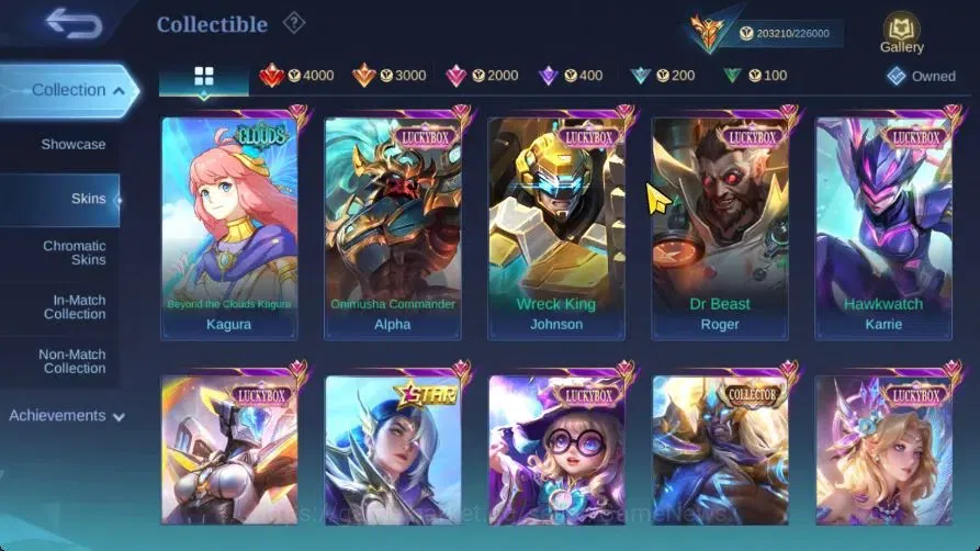 Mobile Legends: Bang Bang Accounts Hero 133|Skin 497|Legend Saber,Aspirant[Ruby,Fanny image 10