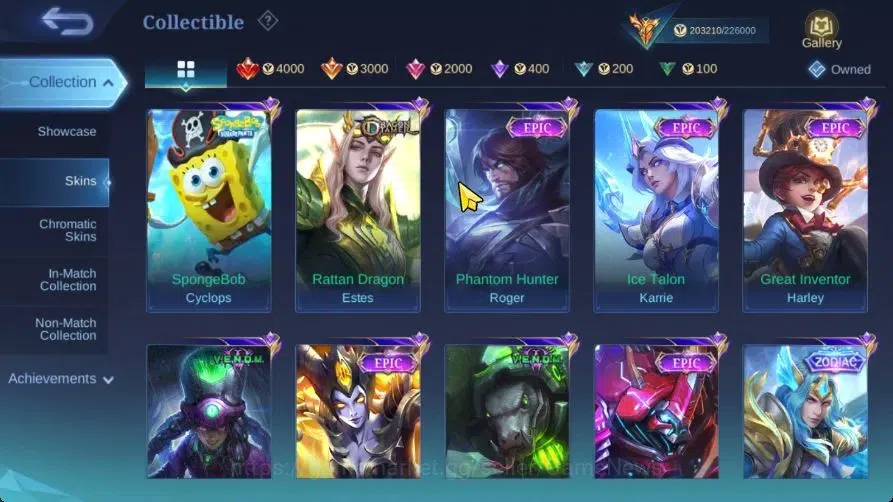 Mobile Legends: Bang Bang Accounts Hero 133|Skin 497|Legend Saber,Aspirant[Ruby,Fanny image 16