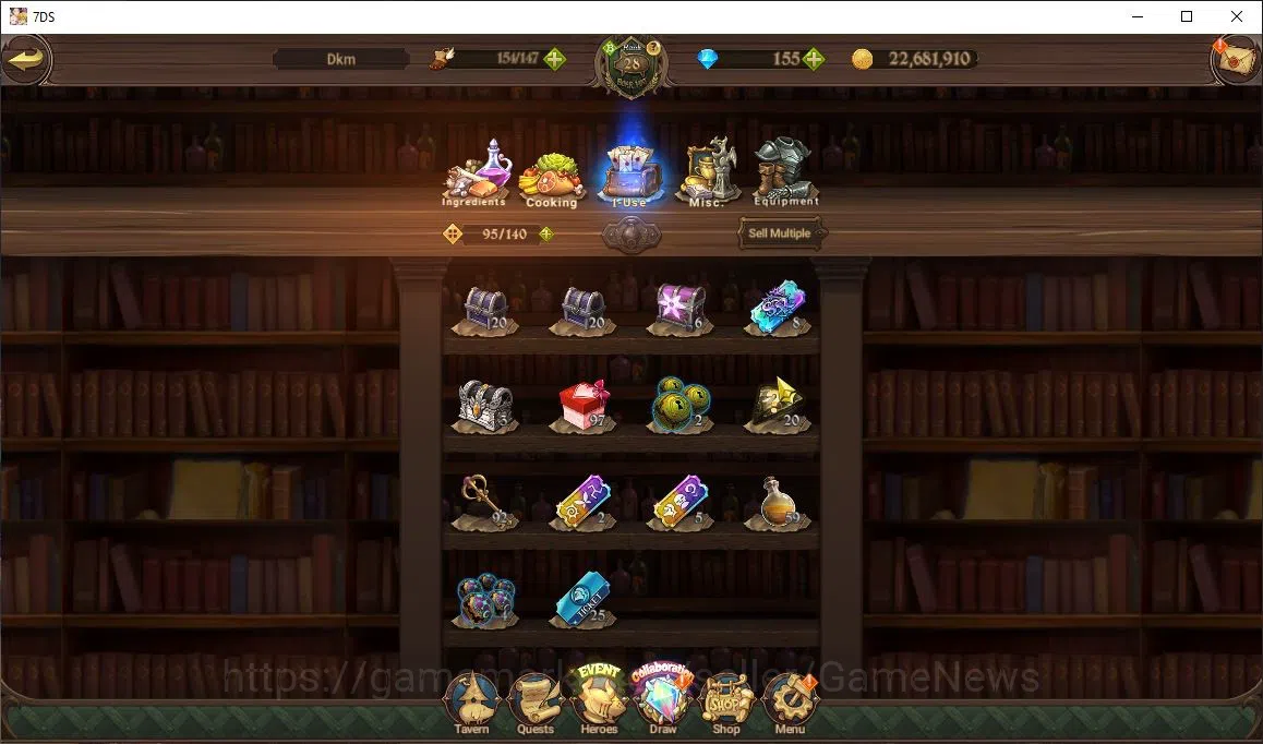 The Seven Deadly Sins: Grand Cross Accounts Global|1,5M CC|155 Dm+102 Ls|1 LR+1 UR+Collab Re Z image 15