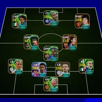 eFootball Accounts Mid-Tier =[ 2,700 Android coin | Collective 3310+ ]= ➜ Messi ➺ Best ➜ Gullit ➺ Del Piero ➜ Pepe ➺ Adriano