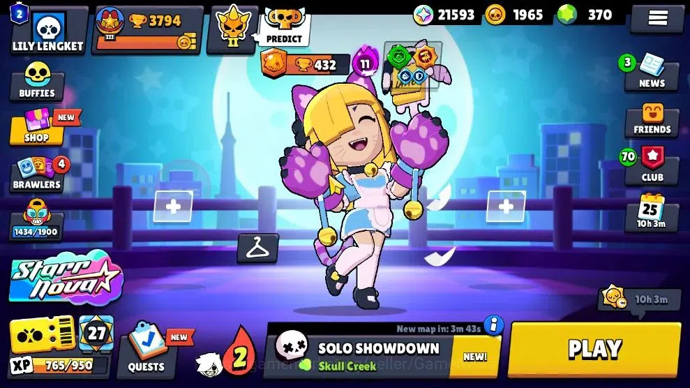 Brawl Stars Accounts 3794 Trophy|33 Brawlers 5 Max Lvl [Mortis,Emz,Etc] image 3