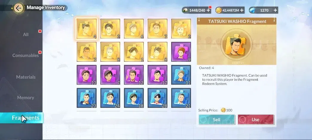 HAIKYU!! FLY HIGH Accounts SEA Lv59|4 SP [HinataR4,Nishinoya,Tsukishima,Tetsu image 12