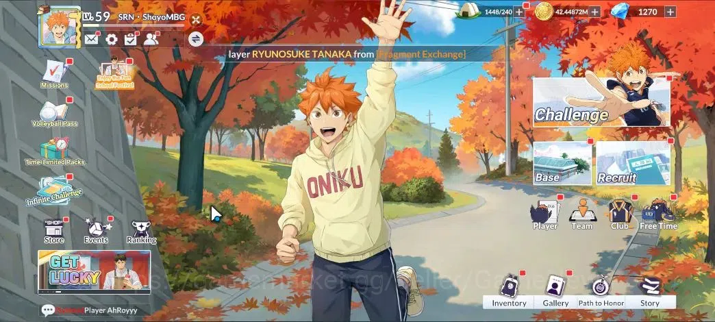 HAIKYU!! FLY HIGH Accounts SEA Lv59|4 SP [HinataR4,Nishinoya,Tsukishima,Tetsu image 7