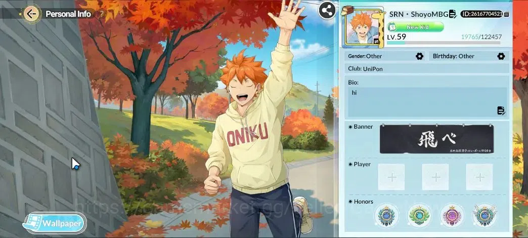 HAIKYU!! FLY HIGH Accounts SEA Lv59|4 SP [HinataR4,Nishinoya,Tsukishima,Tetsu image 8