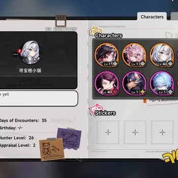 Neverness to Everness Accounts Global ASIA|HL 26|Tyc 18|2 S-Class, 1 Limited|(Hotori Awk 1 +Her Glider)|Autumn Haze