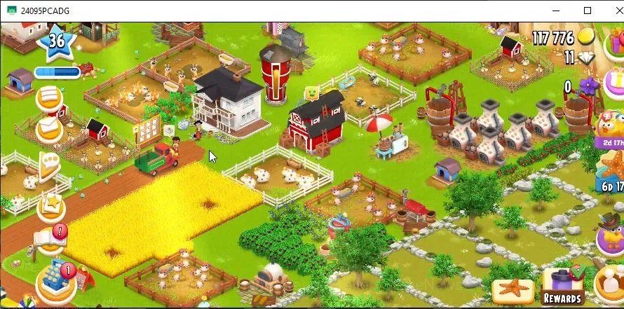 Hay Day Accounts Level 36 | Barn Storage 1000 + Silo Storage 500 | 117,7k Coins,11 Dm |CN ON|Log Supercell ID|Take 5