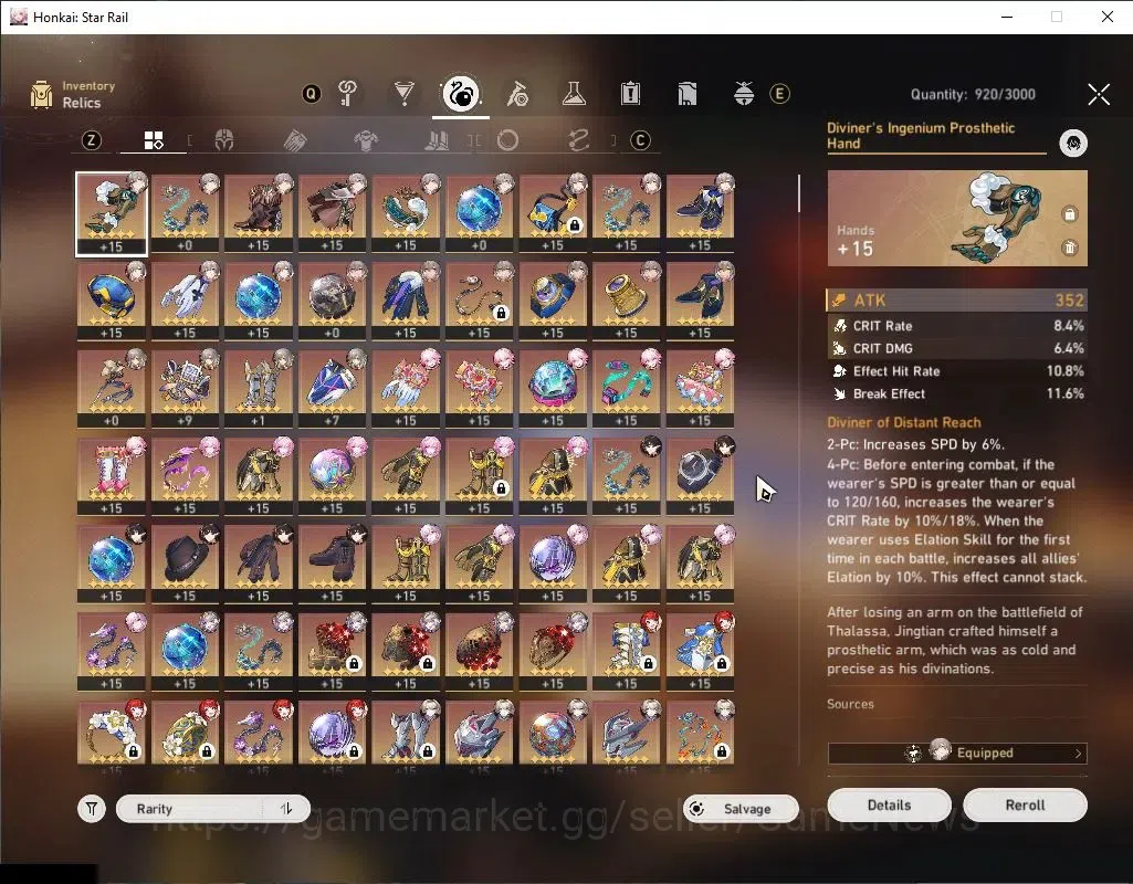Honkai Star Rail Accounts Asia|TL 70|9 Limited|(AcheronE2,CyreneE2,Evanescia image 11