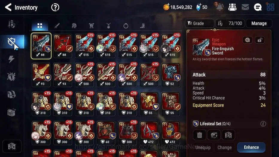 Epic Seven Accounts GLOBAL Unverif|New Era|7 ML(BArunka,NMLuna,BWIseri image 10