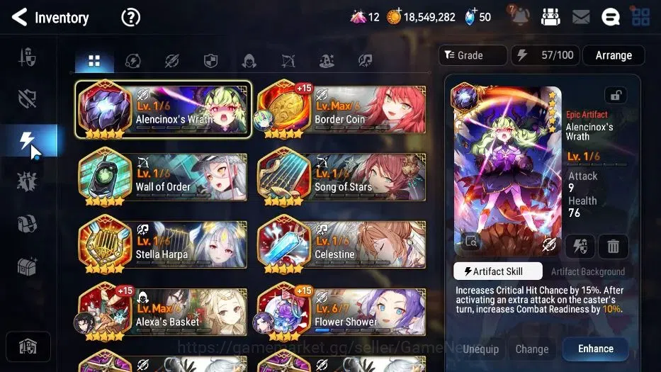 Epic Seven Accounts GLOBAL Unverif|New Era|7 ML(BArunka,NMLuna,BWIseri image 11