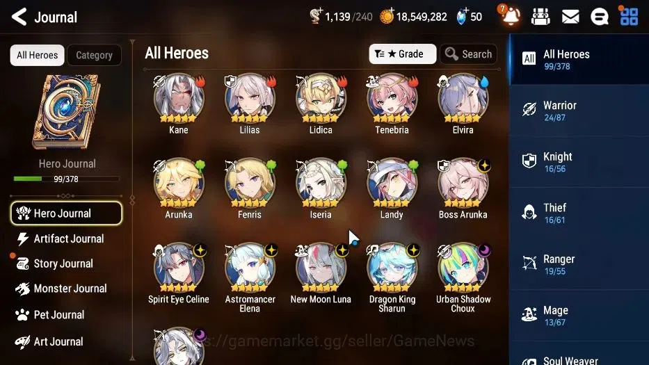 Epic Seven Accounts GLOBAL Unverif|New Era|7 ML(BArunka,NMLuna,BWIseri image 7