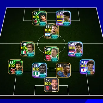 eFootball Accounts Legends & Iconic Players Android| Pw 3195| BIG DISCOUNT |Epic RUUD GULLIT 107 |Epic ANDREA PIRLO 106| ST