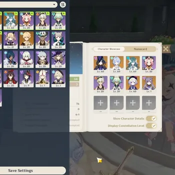 Genshin Impact Accounts Others Asia|AR 34|3 Limited + 1 (*5 Weapon)|Vodyanitsa,Odette,Clorinde|Birthday Unset|Male MC|Take