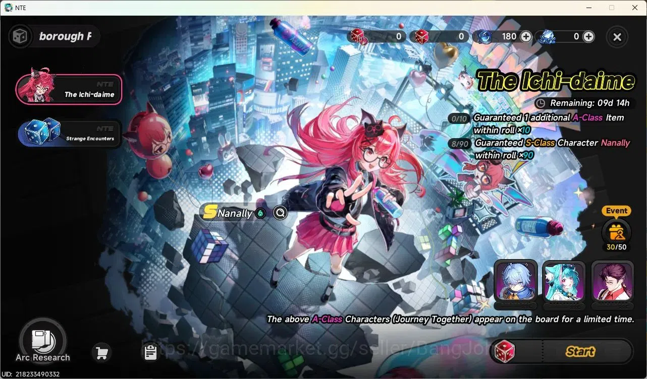 Neverness to Everness Accounts EU|Starter LVL 3, Nanally, 6 Char, MC male, Select image 5