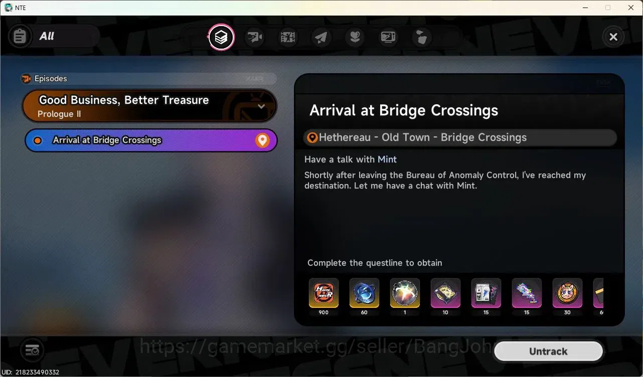 Neverness to Everness Accounts EU|Starter LVL 3, Nanally, 6 Char, MC male, Select image 6