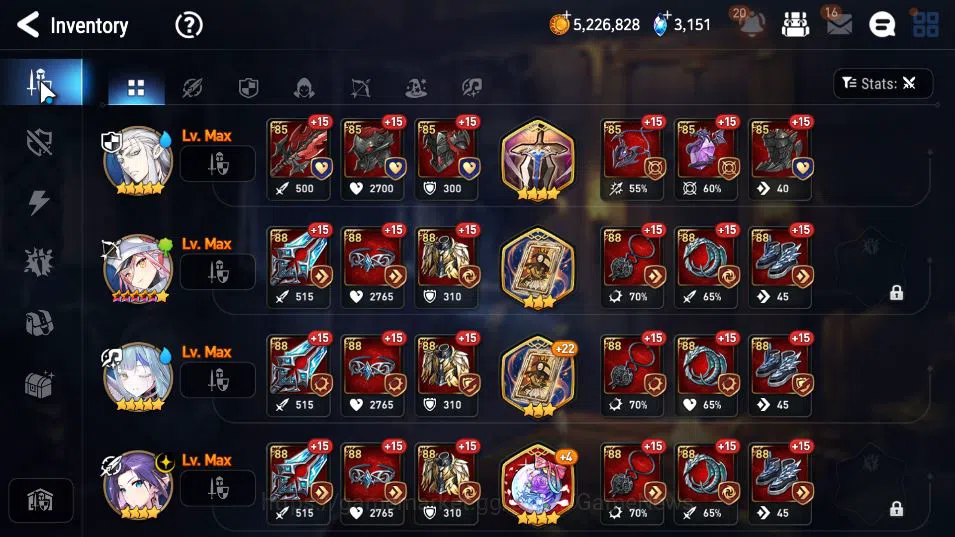 Epic Seven Accounts GBL Unverif|New Era|6 ML(LOTScales,F Cecilia,LR Kr image 11