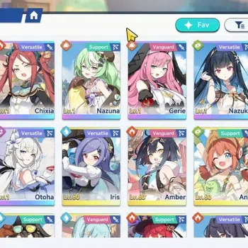 Stella Sora Accounts GLOBAL Lv27|8 SSR 3 Limit (Firefly,NazukaT2,Otoha),ChixiaT1,Gerie,Freesia,NazunaT1+Disc,Etc|7 SSR